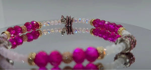 Pink Snake Anklet