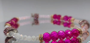 Pink Snake Anklet